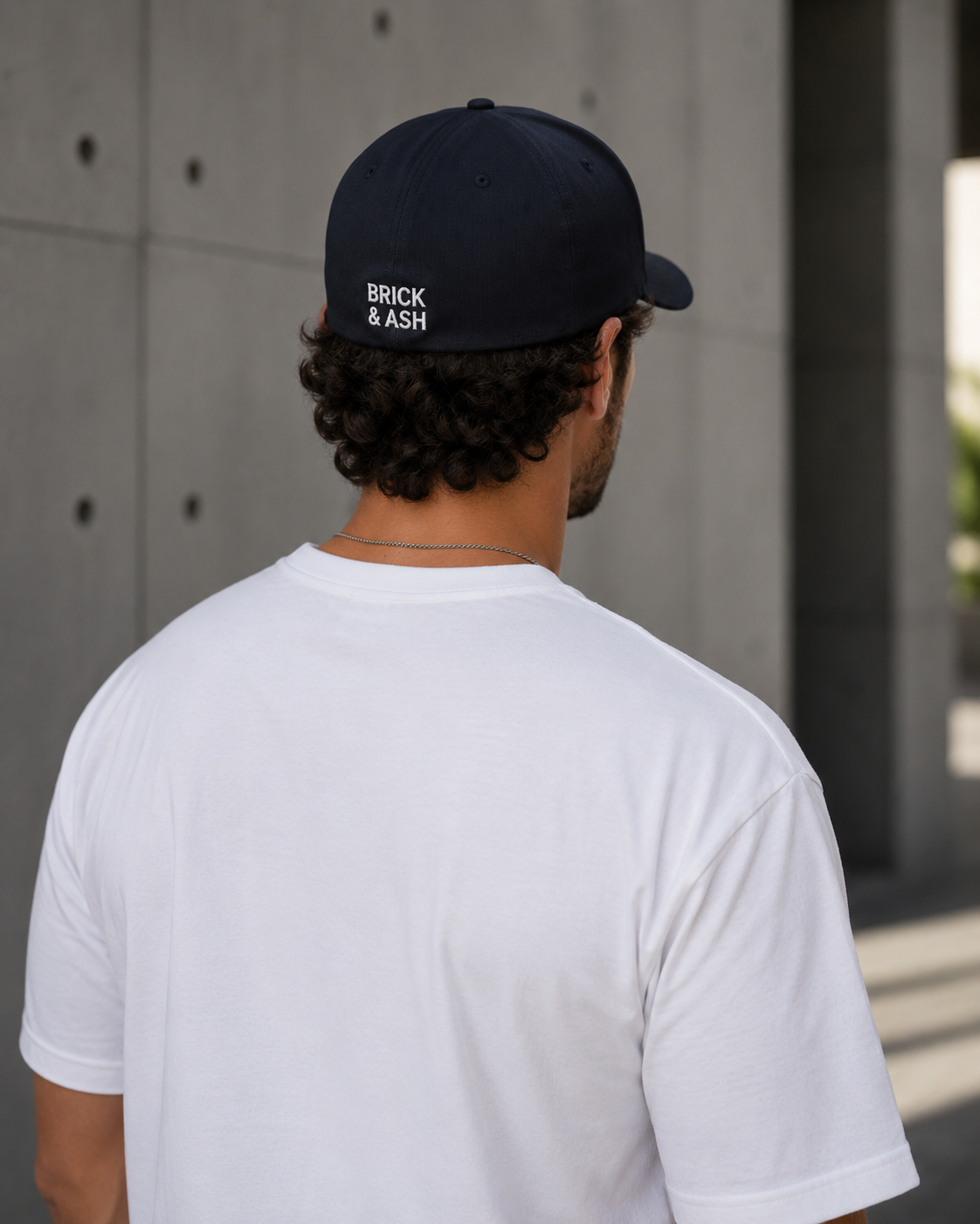 Brick & Ash Founders Fitted Cap lifestyle view